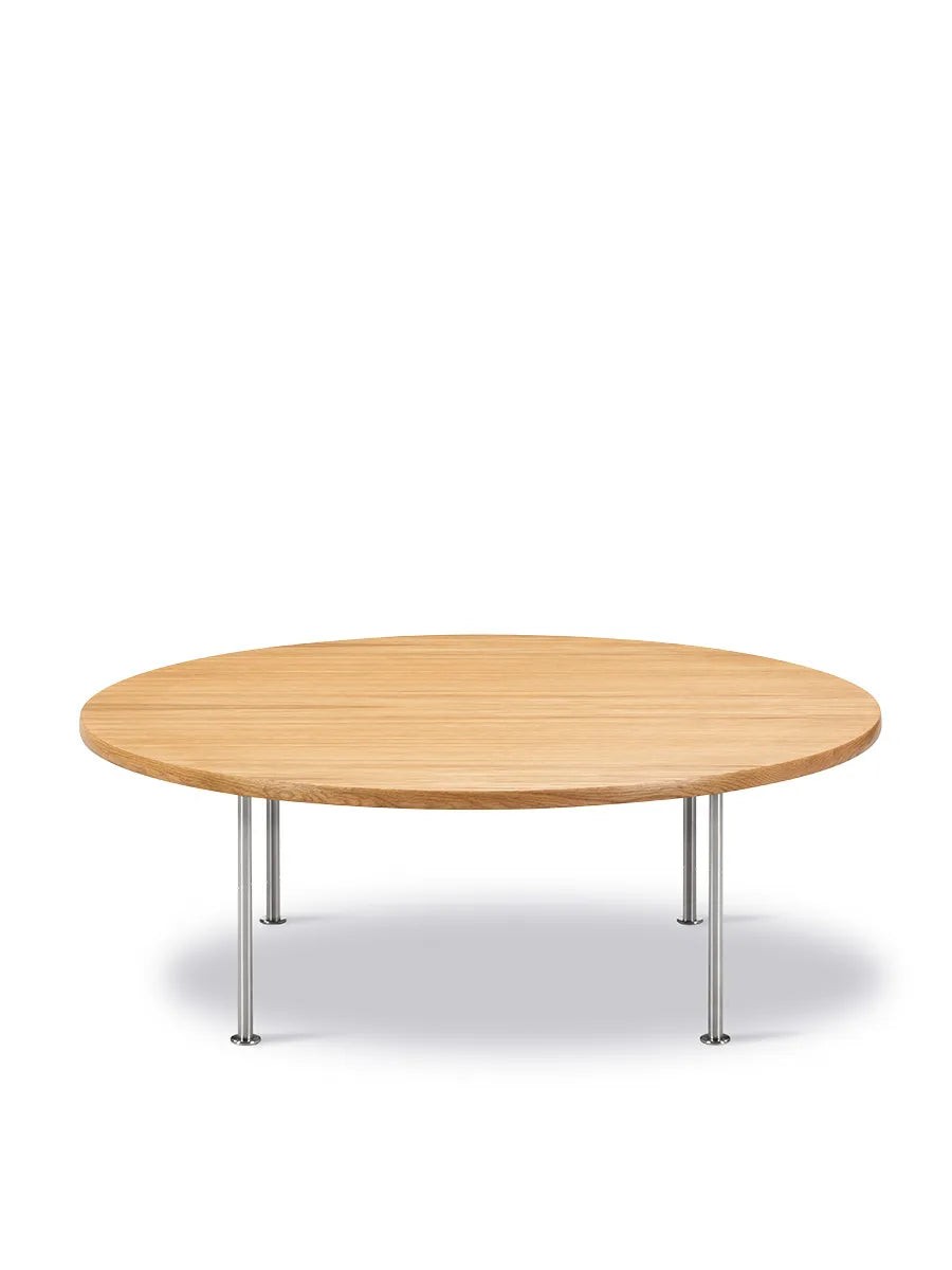 Wegner Ox Table von Fredericia Furniture - Ø120 cm / Eg - geölt / H: 41 cm - Jacobsen Plus