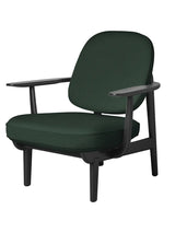 Fred Lænestol, sortfarvet ask fra Fritz Hansen - Christianshavn / DARK GREEN UNI (1160) - Jacobsen Plus