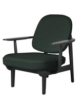 Fred Lænestol, sortfarvet ask fra Fritz Hansen - Christianshavn / DARK GREEN (1161) - Jacobsen Plus