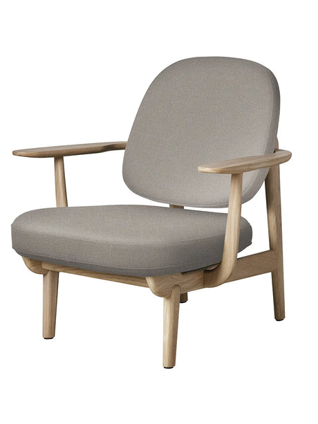 Fred Sessel, lackierte Eiche von Fritz Hansen - Christianshavn / LIGHT BEIGE (1120) - Jacobsen Plus