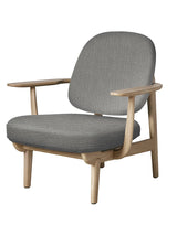 Fred Lænestol, lakeret eg fra Fritz Hansen - Christianshavn / BEIGE (1121) - Jacobsen Plus
