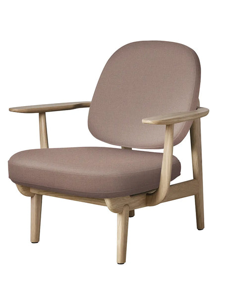 Fred Sessel, lackierte Eiche von Fritz Hansen - Christianshavn / LIGHT RED UNI (1130) - Jacobsen Plus