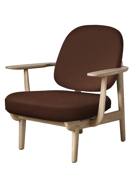 Fred Sessel, lackierte Eiche von Fritz Hansen - Christianshavn / DARK ORANGE (1134) - Jacobsen Plus