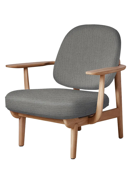 Fred Sessel, geölt Eiche von Fritz Hansen - Christianshavn / BEIGE (1121) - Jacobsen Plus