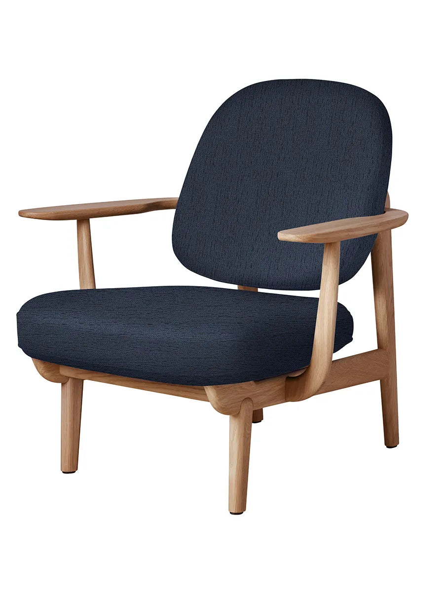 Fred Lænestol, olieret eg fra Fritz Hansen - Christianshavn / BLUE (1154) - Jacobsen Plus