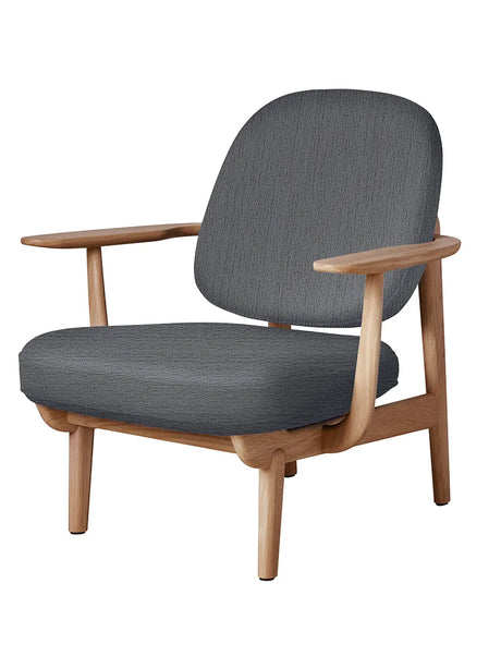 Fred Sessel, geölt Eiche von Fritz Hansen - Christianshavn / LIGHT GREY (1171) - Jacobsen Plus