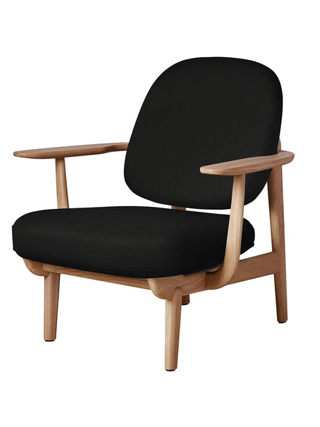 Fred Sessel, geölt Eiche von Fritz Hansen - Christianshavn / BLACK UNI (1175) - Jacobsen Plus