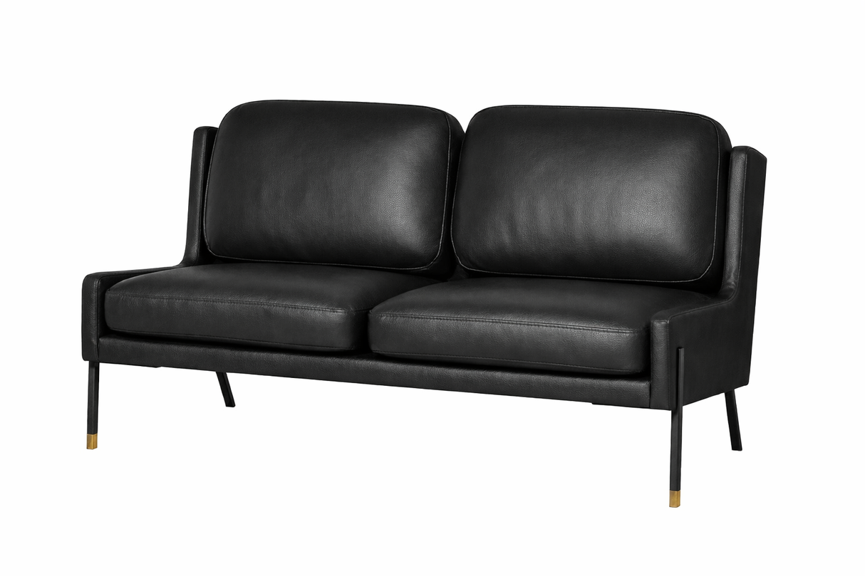 Blink 2-pers sofa, Bellagio Black 7925 Black sand/gold fra Stellar Works - 1 - Jacobsen Plus