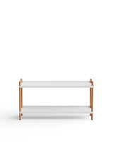 BOLT Shelving 1000 fra Nine - 2 hylder - grå-natur eg - Jacobsen Plus