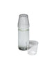 Milk, set of 1 carafe + 2 glasses, clear fra Nine