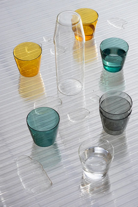 Milk, Set aus 1 Karaffe + 2 Gläser, klar von Nine - 5 - Jacobsen Plus