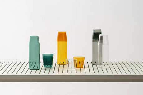 Milk, Set aus 1 Karaffe + 2 Gläser, klar von Nine - 3 - Jacobsen Plus