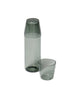 Milk, set of 1 carafe + 2 glasses, grey fra Nine