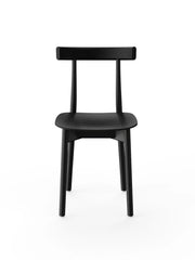Skinny wooden chair, Esche/Schwarz von Nine