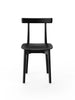 Skinny wooden chair, Esche/Schwarz von Nine