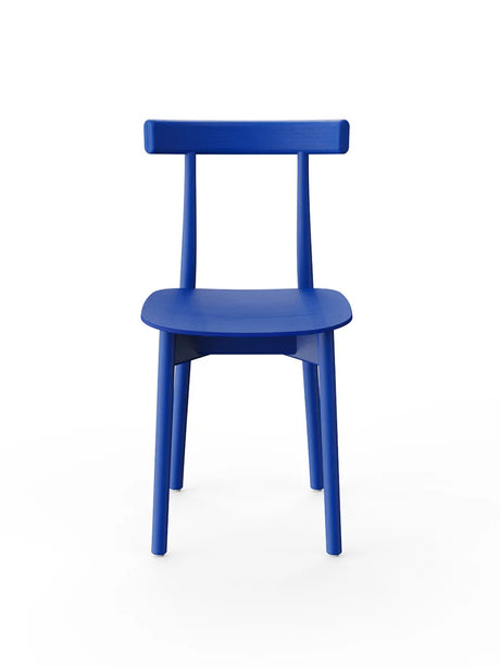 Skinny wooden chair, ash/blue fra Nine - 1 - Jacobsen Plus