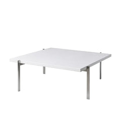 PK61 Couchtisch, weiß valset Marmor von Poul Kjærholm