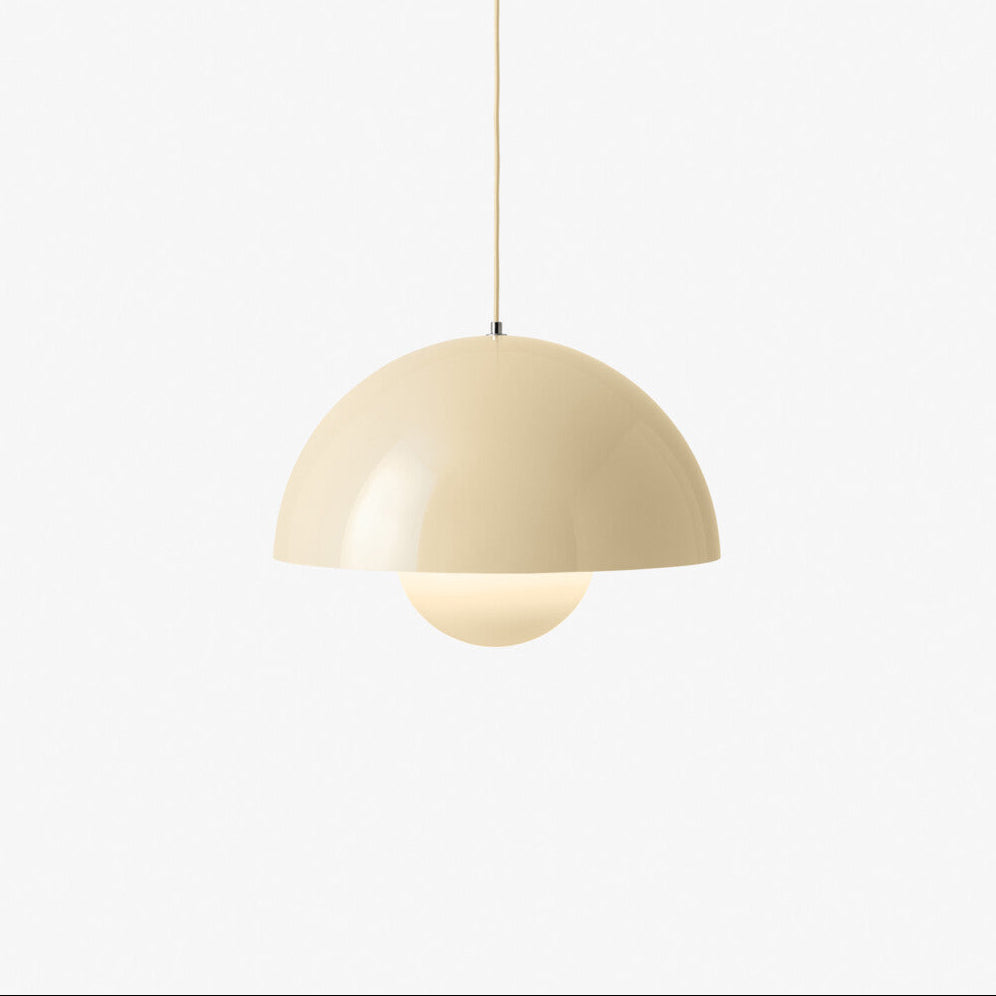 Flowerpot VP2 pendel af Verner Panton - Ivory - Jacobsen Plus
