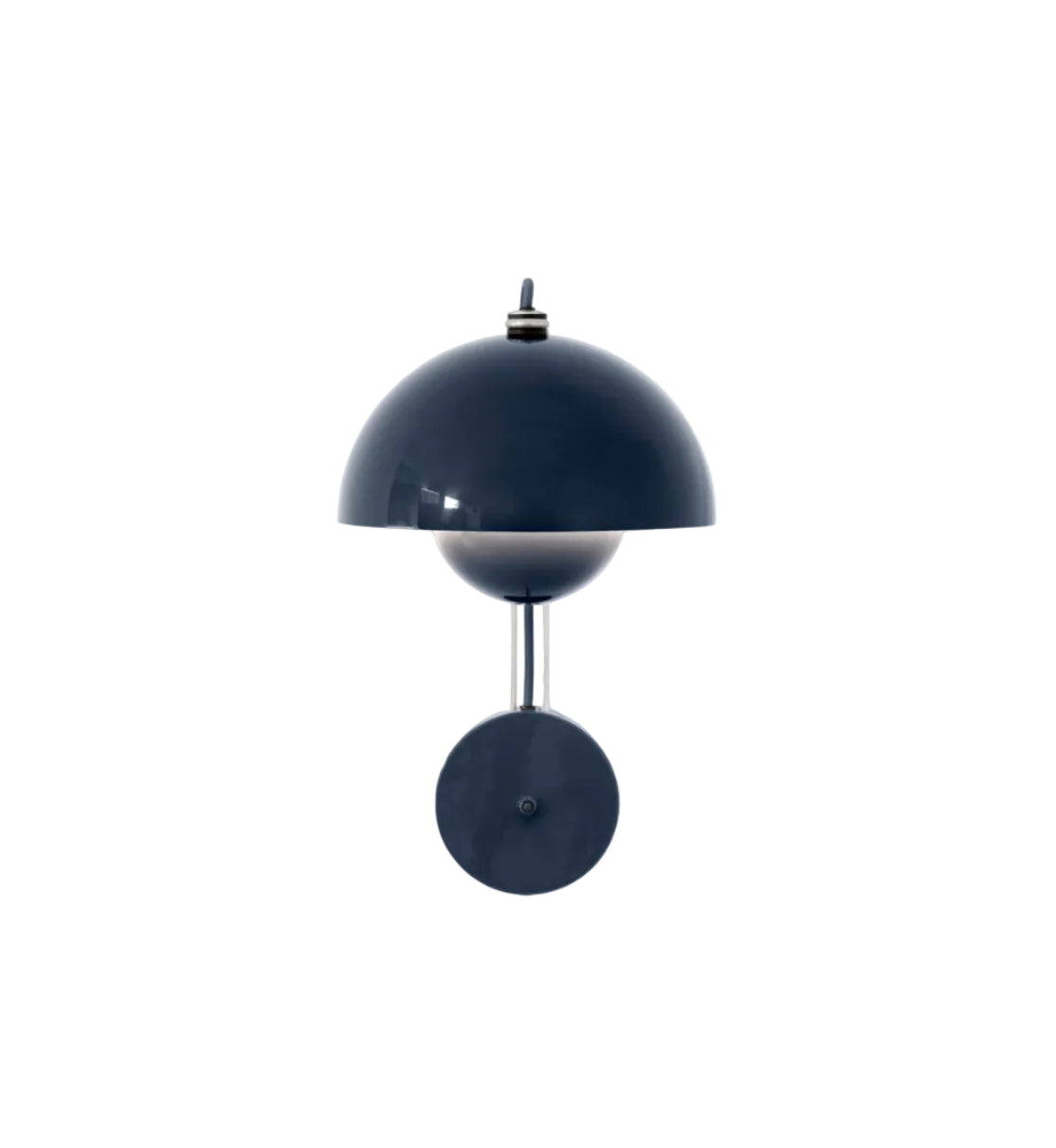 Flowerpot VP8 Væglampe af Verner Panton - Steel Blue - Jacobsen Plus