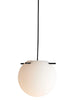 Koi Pendel, white/black Ø25 fra Frandsen