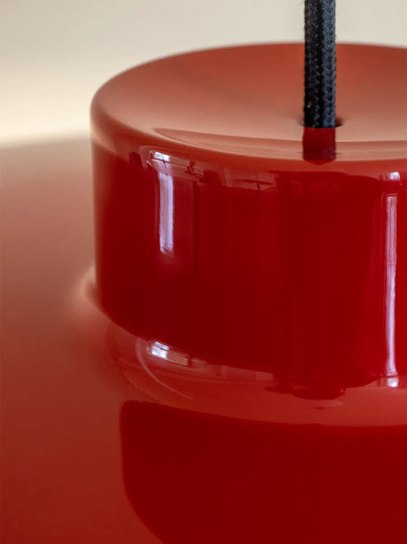 Lacquer Pendant small, rot von Nine - 3 - Jacobsen Plus