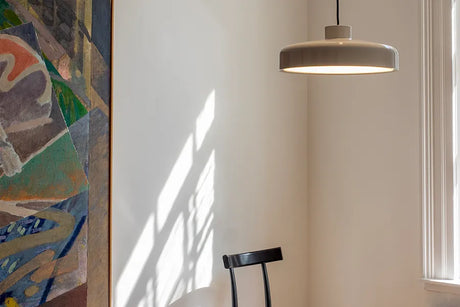 Lacquer Pendant medium, grau von Nine - 3 - Jacobsen Plus