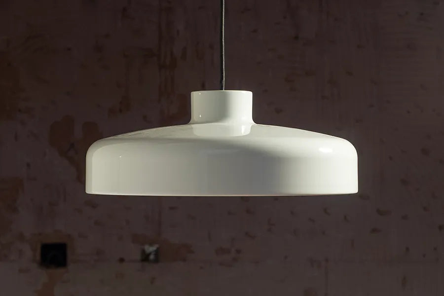 Lacquer pendant medium, grey fra Nine - 5 - Jacobsen Plus