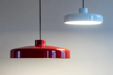 Lacquer pendant medium, rot von Nine - 4 - Jacobsen Plus