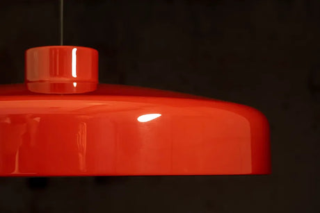 Lacquer Pendelleuchte large, rot von Nine - 4 - Jacobsen Plus