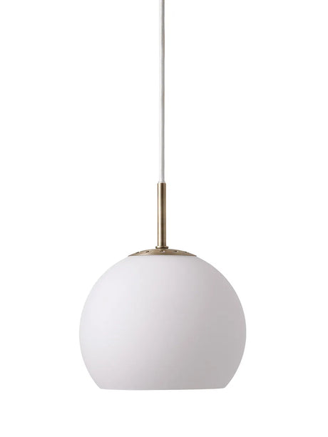 Ball Glass Pendant von Frandsen - Opal White - Jacobsen Plus