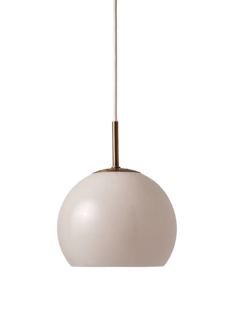 Ball Glass Pendant von Frandsen - Opal White - Jacobsen Plus