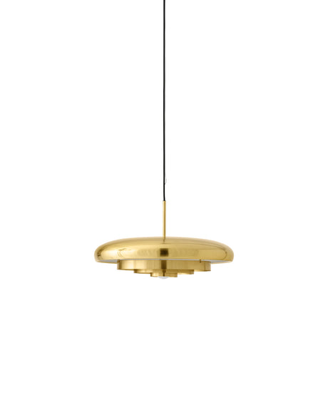 Resonant Pendelleuchte, poliertes Messing von Audo Copenhagen - 1 - Jacobsen Plus