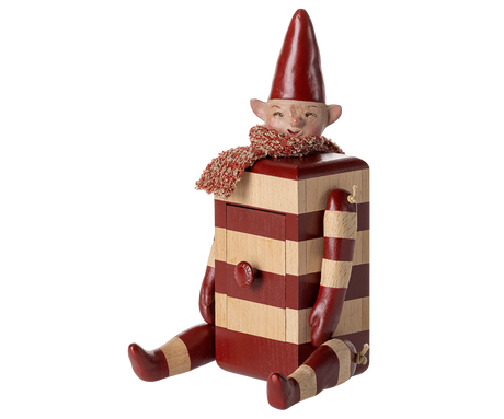 Skuffenisse – Elf with Drawer, Rot fra Maileg - 1 - Jacobsen Plus