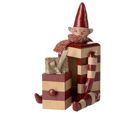 Skuffenisse – Elf with Drawer, Rot fra Maileg - 2 - Jacobsen Plus