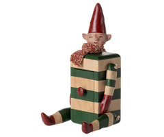 Skuffenisse – Elf with Drawer, Grün von Maileg