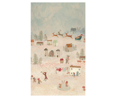 Geschenkpapier, Santa Is Coming - 10 m