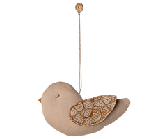 Stoffornament, Fugl – Winterherz