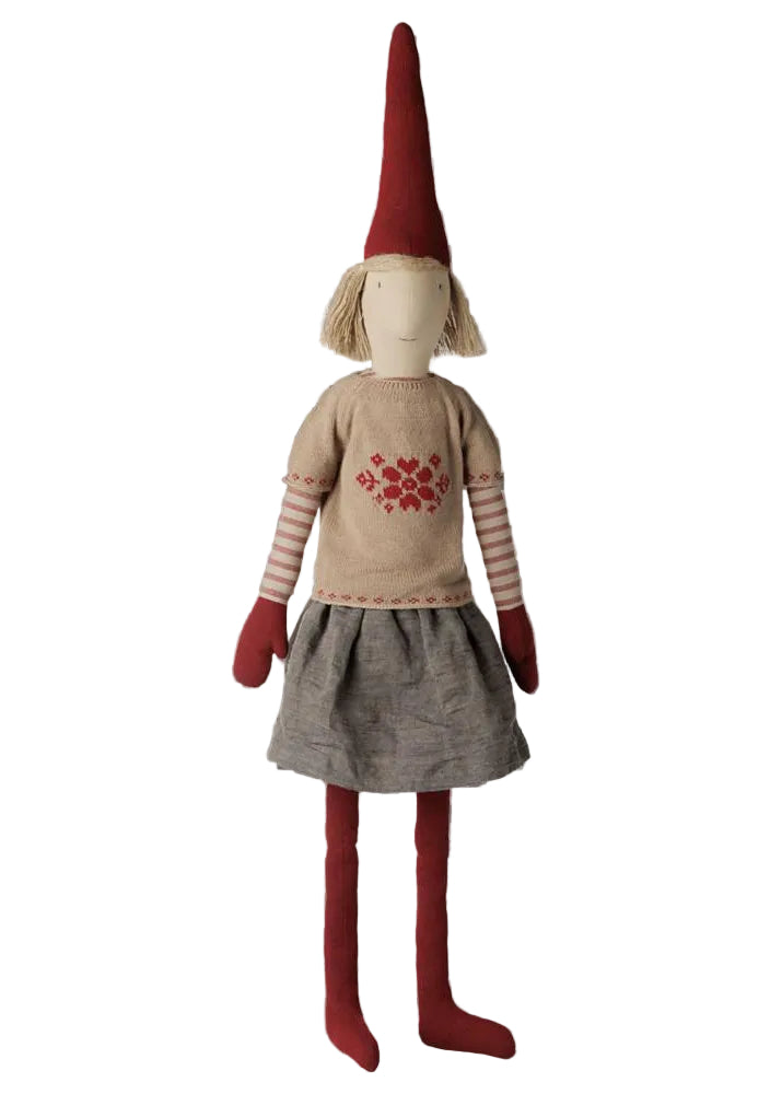 Maileg - Pixy size 6, Pige med strikket bluse - 1 - Jacobsen Plus