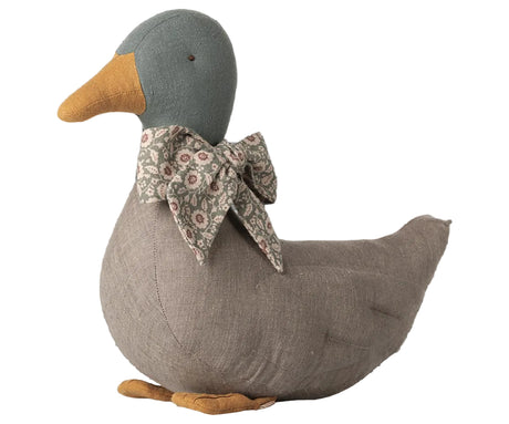 Maileg - Ente mit Schleife, grau - 1 - Jacobsen Plus