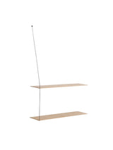 Stedge Shelf, 80 cm fra Woud - Hvidpigmenteret - Jacobsen Plus