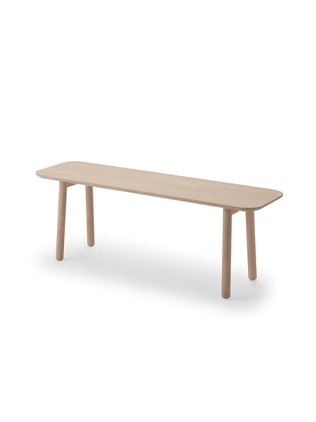 Skagerak Hven Bænk von Fritz Hansen - Weißgeölt Eiche - Jacobsen Plus