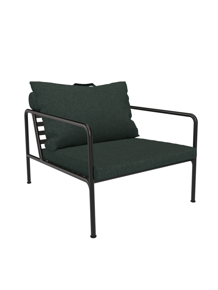 Avon Lounge Chair, sort stel fra Houe - Alpine - Jacobsen Plus