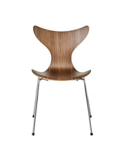 3108 Lily™-Stuhl in Walnuss von Arne Jacobsen