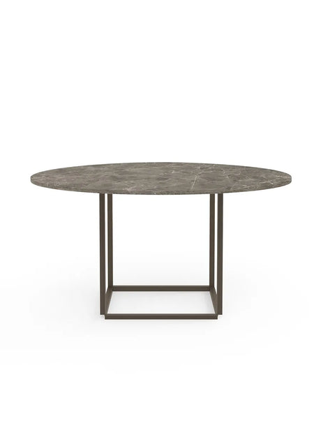 Florence Spisebord Ø145, gris du marais/beige grey fra New Works - 1 - Jacobsen Plus