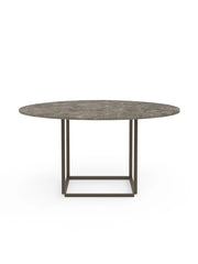 Florence Spisebord Ø145, gris du marais/beige grey fra New Works