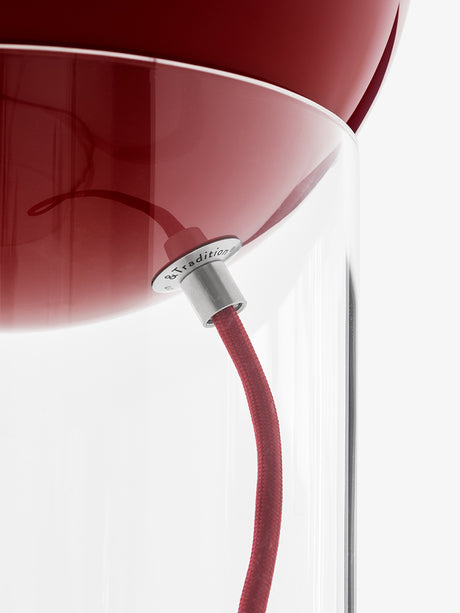 Topan VP13 Tischleuchte von &Tradition - Vermilion Red - Jacobsen Plus