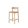 Larkeret Eiche mit Noble Leder Cognac