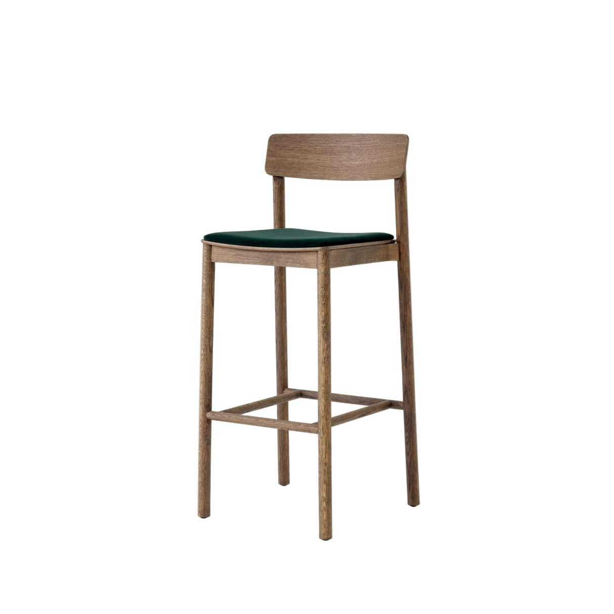 Betty TK17 Barstuhl von &Tradition - Geräucherte Eiche mit Sisu 0785 - Jacobsen Plus