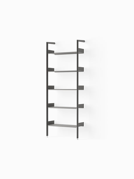 Rombe IF1, Full Bay Shelves von &Tradition - Anthrazit mit Anthrazit-Regalböden - Jacobsen Plus