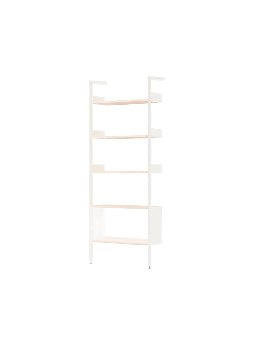  - Alabaster w. Lacquered Oak shelves - Jacobsen Plus